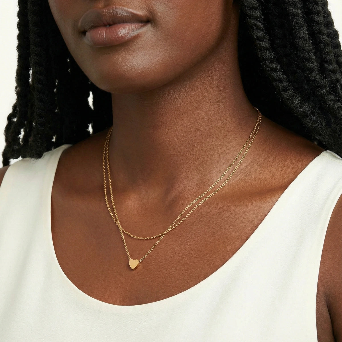 Amour Double Necklace