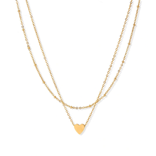Amour Double Necklace