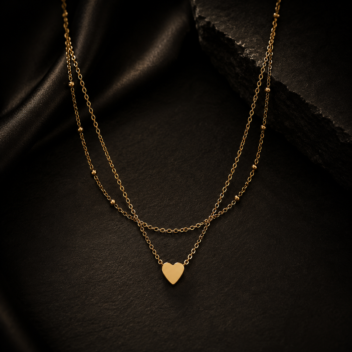 Amour Double Necklace