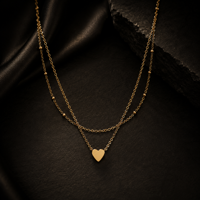Amour Double Necklace
