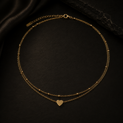 Amour Double Necklace