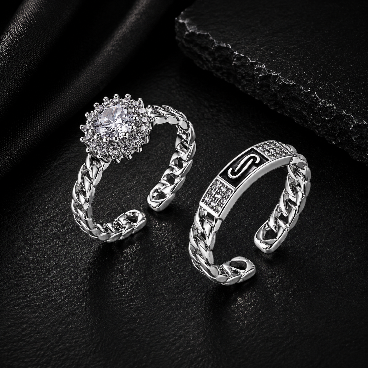 Étoile Duo Ring Set