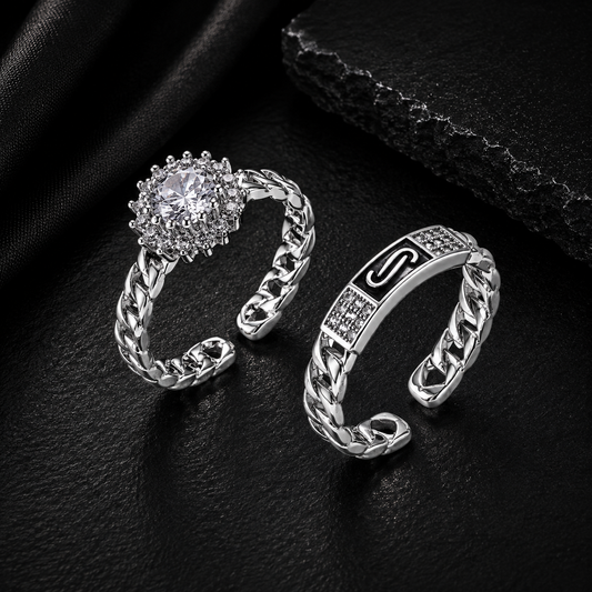 Étoile Duo Ring Set