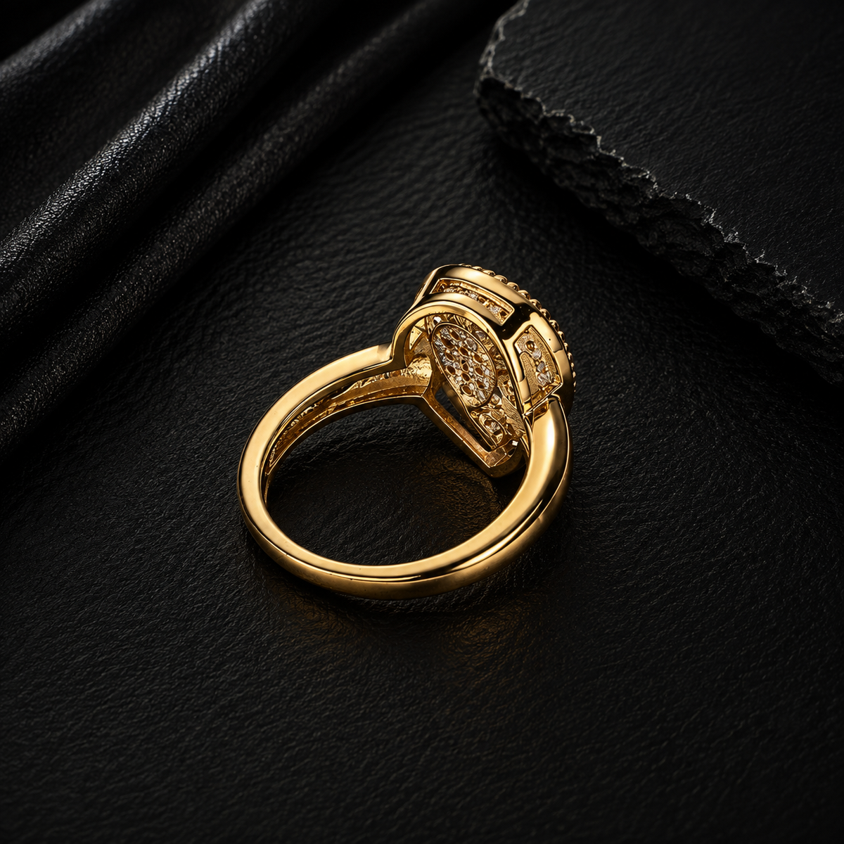 Golden Blossom Ring