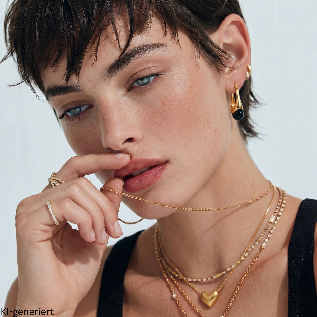 Cœur Élégant Necklace